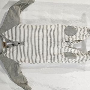 Cozy Striped Kids Footie. # 035